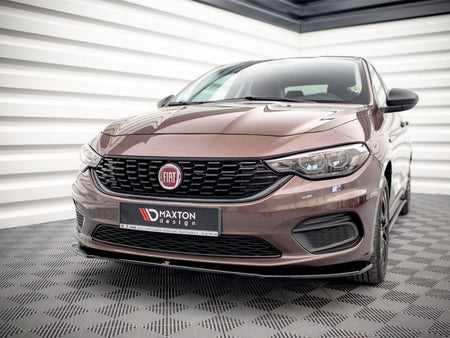 Maxton Design Front Splitter Fiat Tipo S-Design - Carbon Look - FI-TI-1-S-SW-FD1C - Image 2