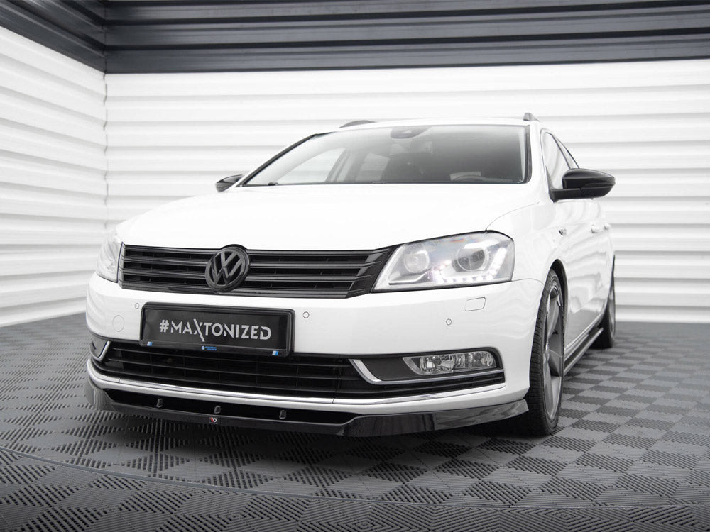 Maxton Design Front Splitter V.1 Volkswagen Passat B7 - VW-PA-B7-FD1G - Image 2
