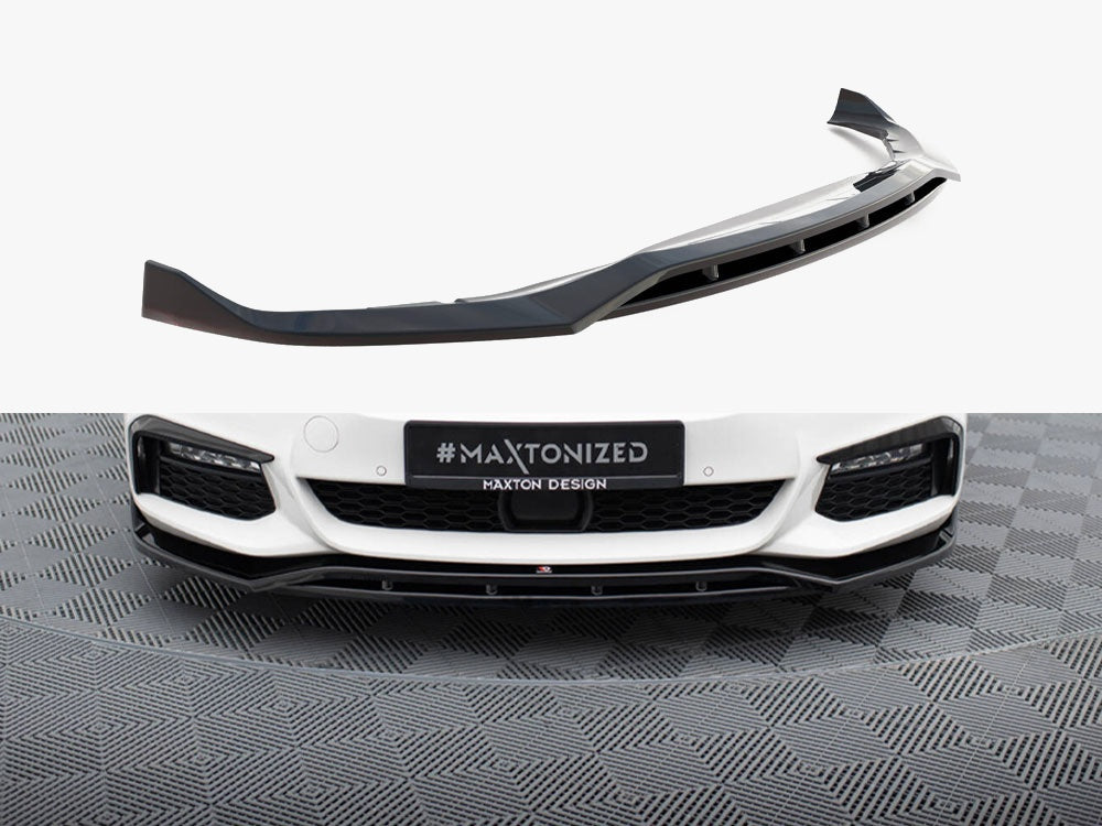 Maxton Design Front Splitter V.3 BMW 5 M-Pack G30 / G31 - BM-5-G30-MPACK-FD3G+FD3RG - Image 1
