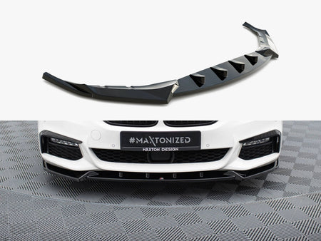 Maxton Design Front Splitter V.4 BMW 5 M-Pack G30 / G31 - BM-5-G30-MPACK-FD4G - Image 1