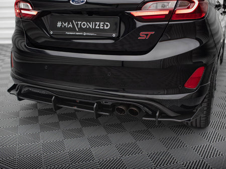 Maxton Design Street PRO Rear Diffuser + Flaps Ford Fiesta Mk8 ST - FOFI8STCNC-RS1B+RSF1G - Image 3