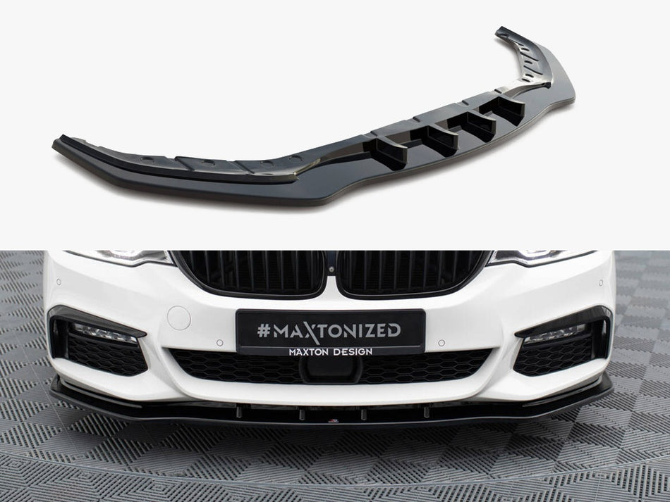 Maxton Design Front Splitter V.1 BMW 5 G30 / G31 M-Sport - BM-5-G30-MPACK-FD1G - Image 1