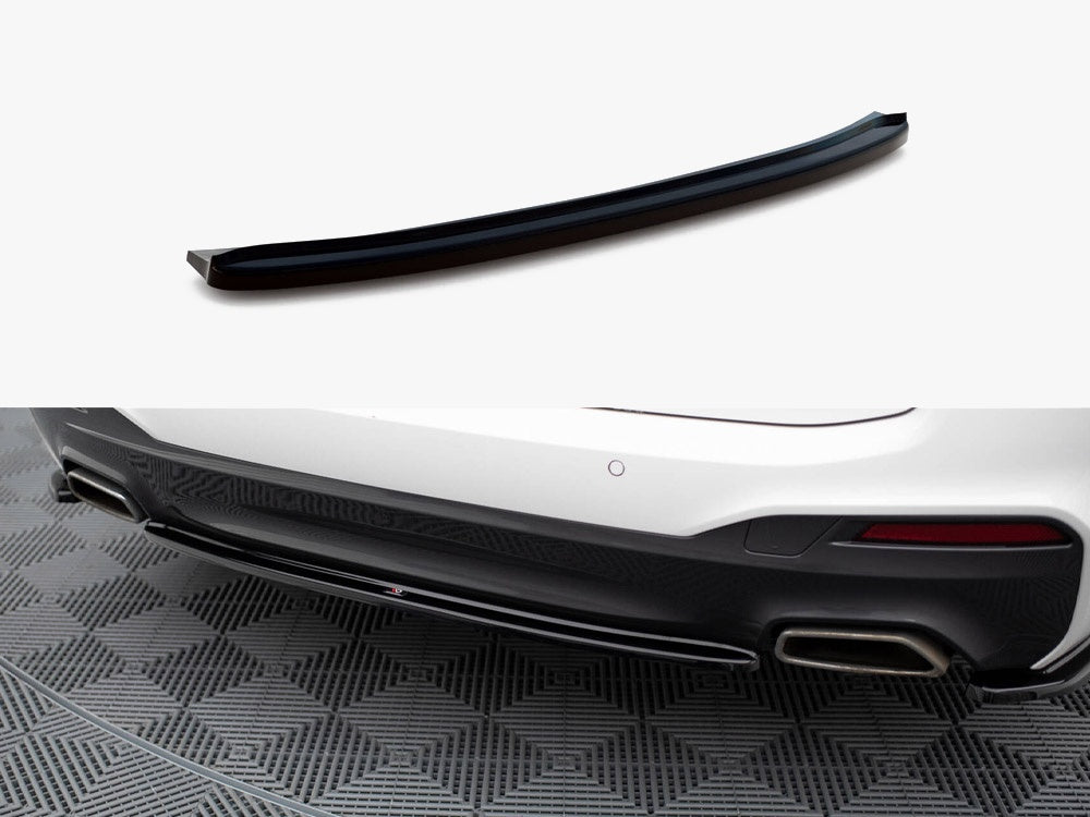 Maxton Design Central Rear Splitter BMW 5 G30 / G31 M-Sport - BM-5-G30-MPACK-RD1G - Image 1