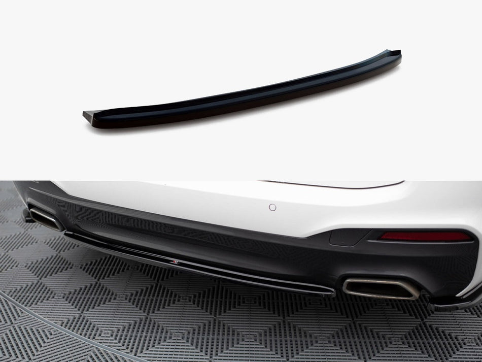 Maxton Design Central Rear Splitter BMW 5 G30 / G31 M-Sport - BM-5-G30-MPACK-RD1G - Image 1