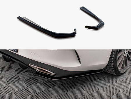 Maxton Design Rear Side Splitters Mercedes-Benz E-Class W213 Coupe (C238) / Cabriolet (A238) AMG-Line - ME-E-213-AMGLINE-C-RSD1G - Image 1