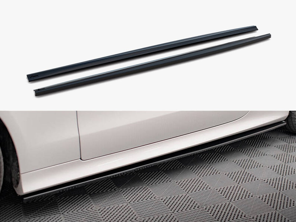 Maxton Design Side Skirts Diffusers Mercedes-Benz E-Class W213 Coupe (C238) / Cabriolet (A238) AMG-Line / 53 AMG - ME-E-213-AMGLINE-C-SD1G - Image 1