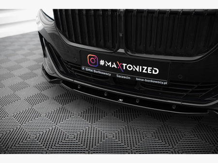 Maxton Design Front Splitter V.1 BMW 7 G11 / G12 Facelift - BM-7-11F-FD1G - Image 4
