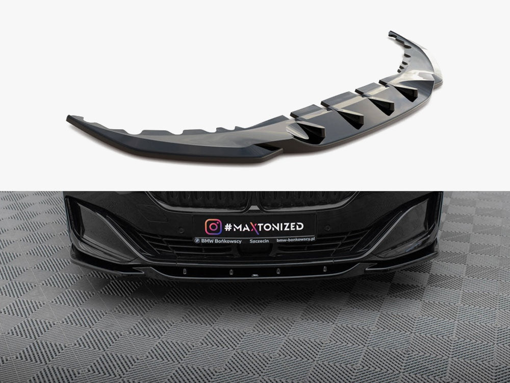 Maxton Design Front Splitter V.2 BMW 7 G11 / G12 Facelift - BM-7-11F-FD2G - Image 1
