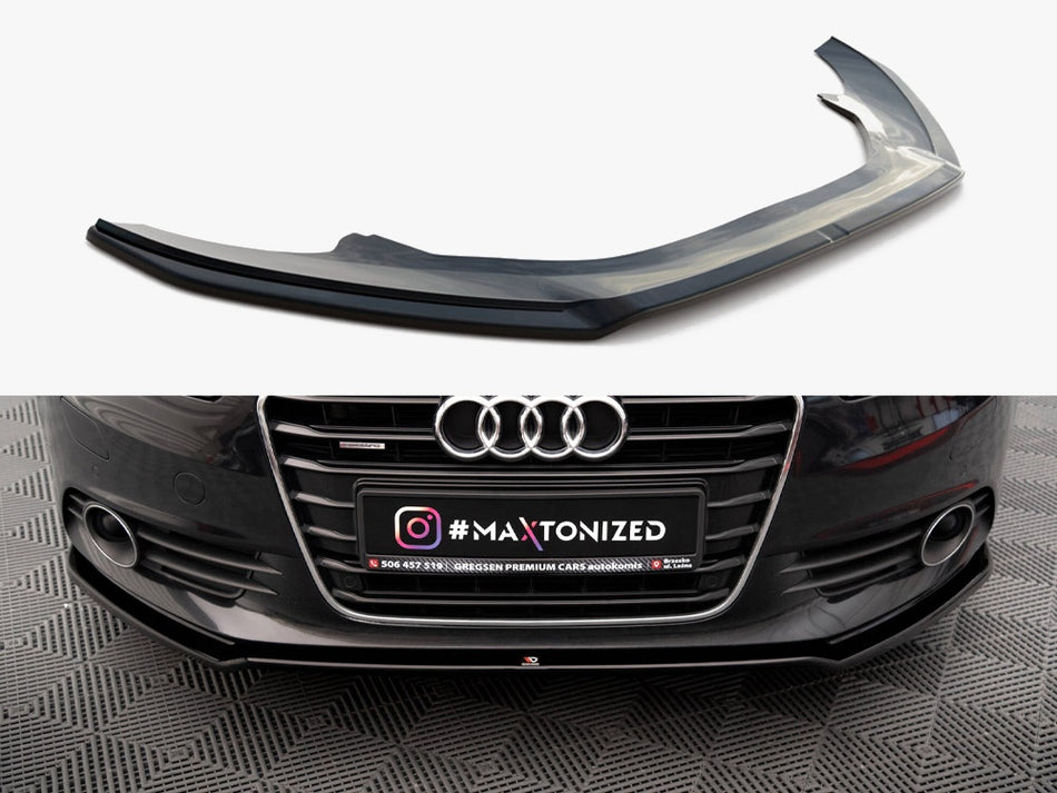 Maxton Design Front Splitter V.1 Audi A6 C7