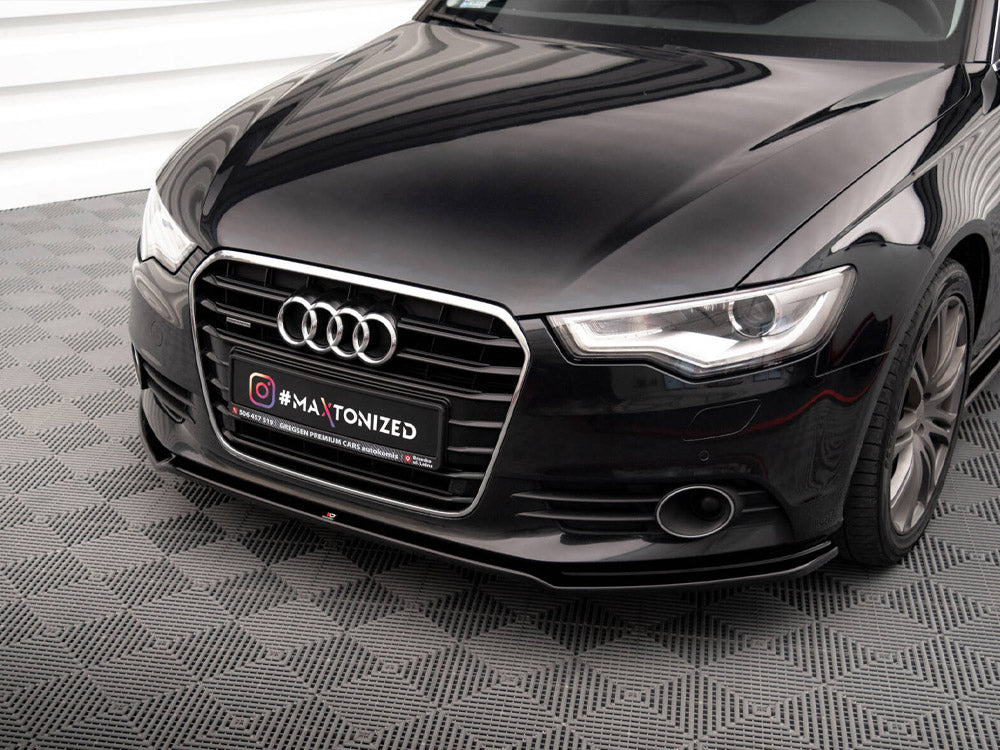 Maxton Design Front Splitter V.1 Audi A6 C7 - AU-A6-C7-FD1G - Image 3