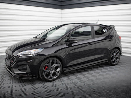 Maxton Design Side Skirts Diffusers V.2 Ford Fiesta Mk8 ST / ST-Line - FO-FI-8-ST-SD1G - Image 2