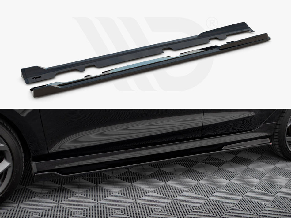 MAXTON DESIGN Side Skirts Diffusers V.3 Ford Fiesta Mk8 ST / ST-Line