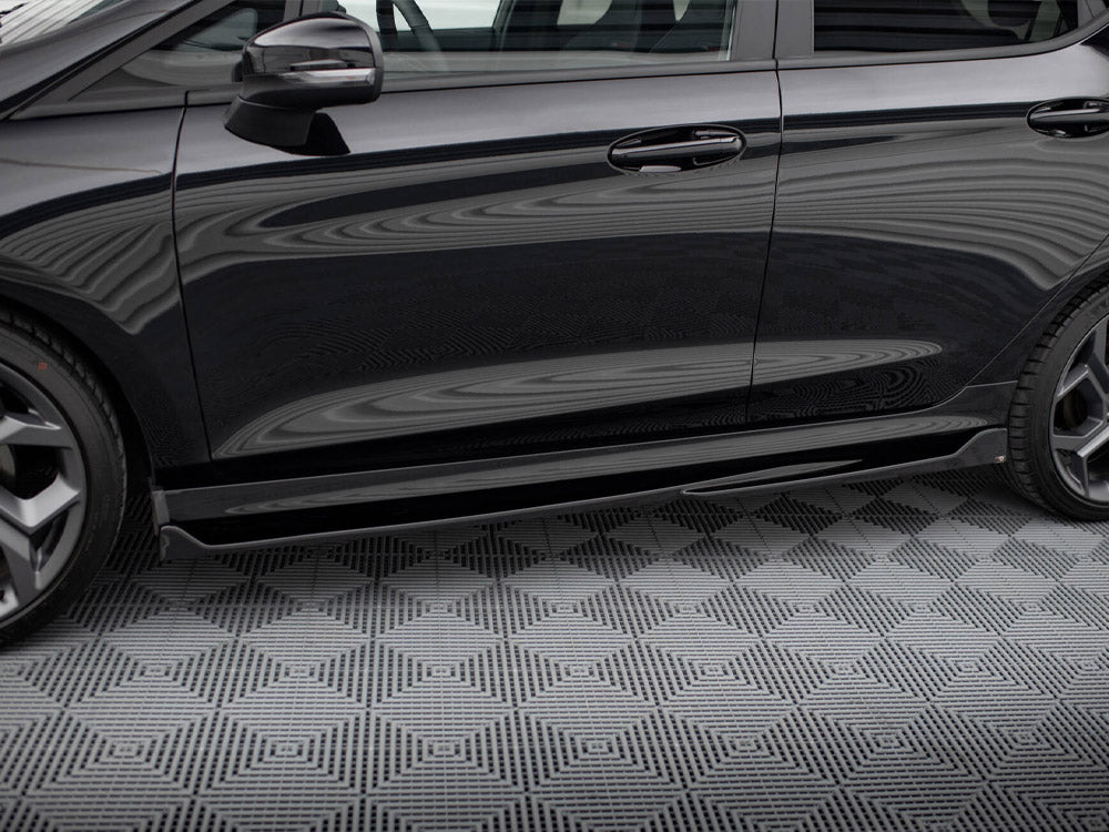 Maxton Design Side Skirts Diffusers V.4 Ford Fiesta Mk8 ST / ST-Line - FO-FI-8-ST-SD3G - Image 3