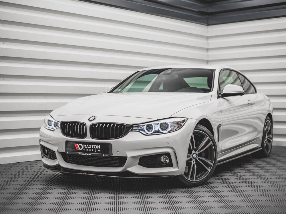 Maxton Design Front Splitter V.2 BMW 4 Coupe / Gran Coupe / Cabrio M-Pack F32 / F36 / F33 - BM-4-F32-MPACK-FD2G - Image 2