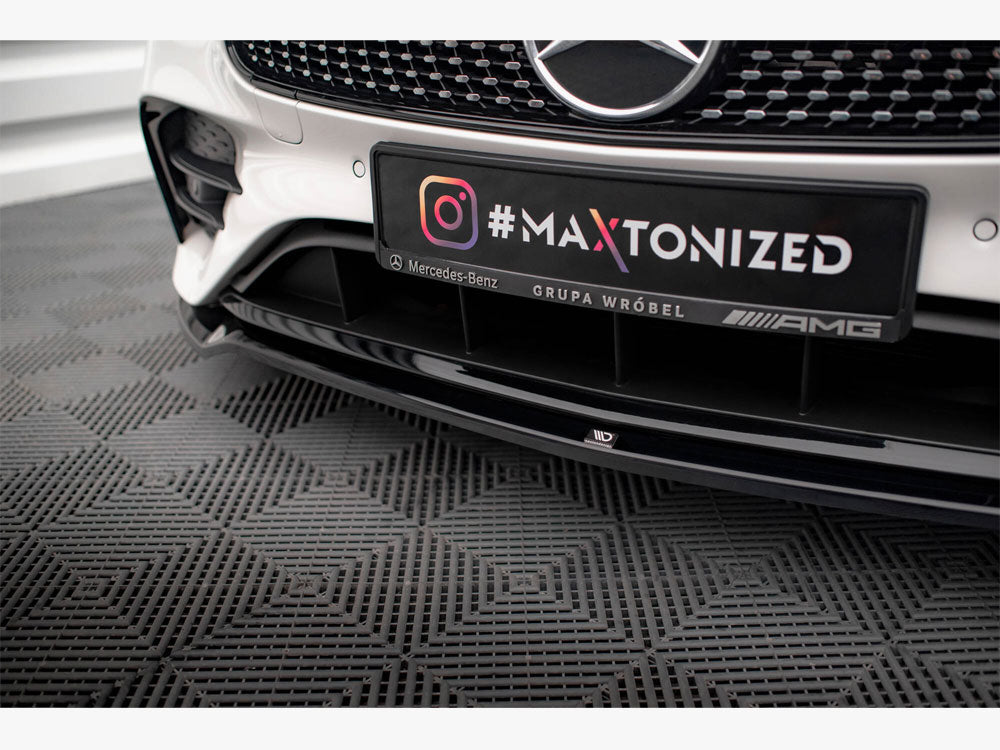 Maxton Design Front Splitter V.1 Mercedes-Benz E W213 Coupe (C238) / Cabriolet (A238) AMG-Line / 53 AMG - ME-E-213F-AMGLINE-C-FD1G - Image 4
