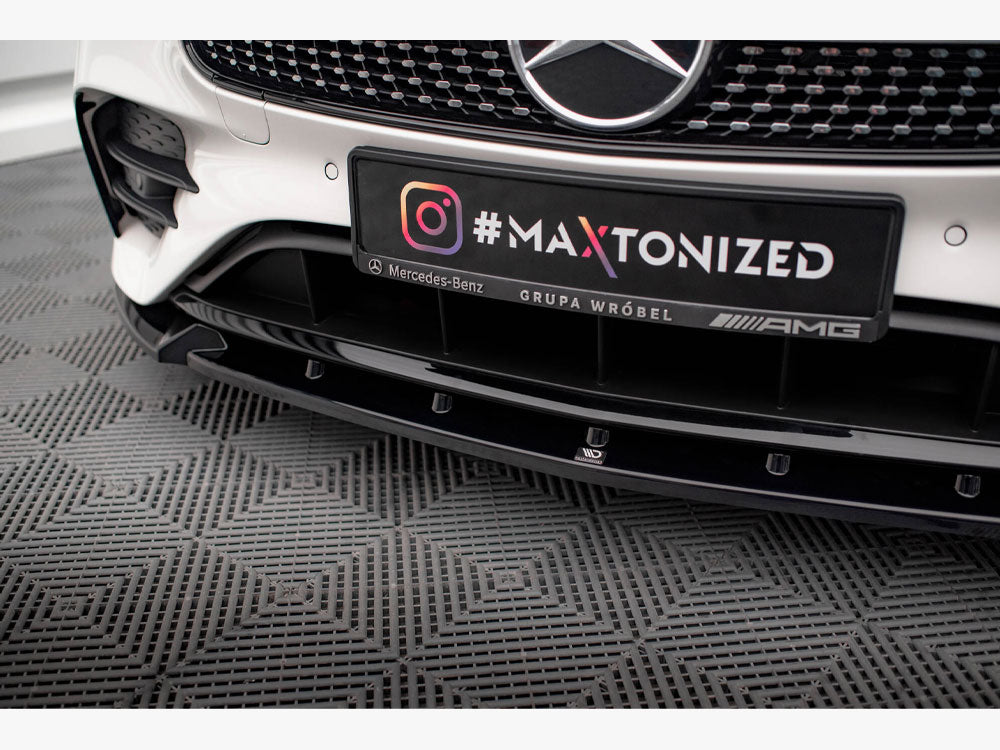 Maxton Design Front Splitter V.2 Mercedes-Benz E W213 Coupe (C238) / Cabriolet (A238) AMG-Line / 53 AMG - ME-E-213F-AMGLINE-C-FD2G - Image 5