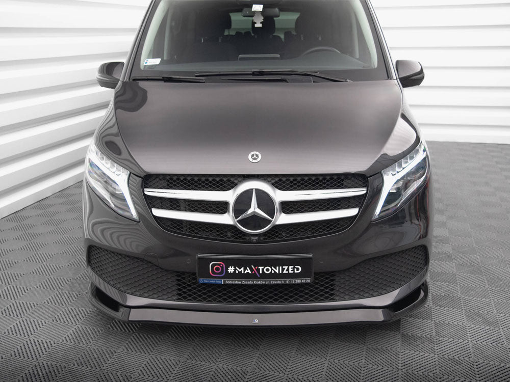 Maxton Design Front Splitter V.1 Mercedes-Benz V-Class W447 Facelift - ME-V-447F-FD1G - Image 3