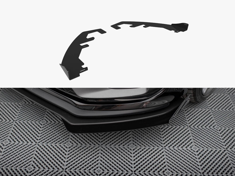 Maxton Design Front Flaps Ford Fiesta ST Mk8 Facelift - FOFI8FSTCNC-FSF1G - Image 1