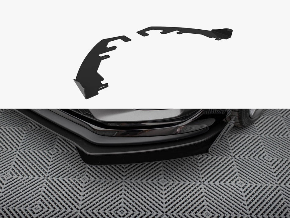 Maxton Design Front Flaps Ford Fiesta ST Mk8 Facelift - FOFI8FSTCNC-FSF1G - Image 1