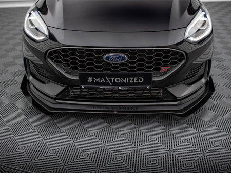 Maxton Design Front Flaps Ford Fiesta ST Mk8 Facelift - FOFI8FSTCNC-FSF1G - Image 3