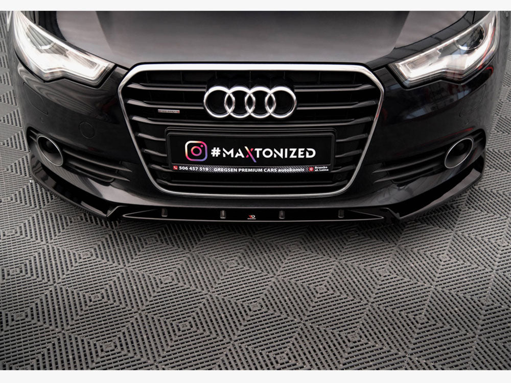 Maxton Design Front Splitter V.2 Audi A6 C7 - AU-A6-C7-FD2G - Image 4