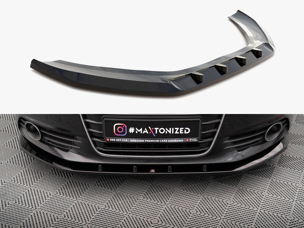 Maxton Design Front Splitter V.3 Audi A6 C7 - AU-A6-C7-FD3G - Image 1