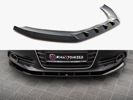 Maxton Design Front Splitter V.3 Audi A6 C7 - AU-A6-C7-FD3G - Image 1
