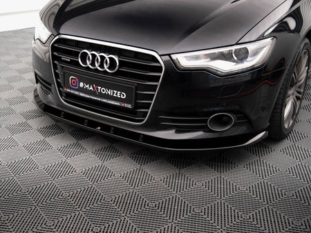 Maxton Design Front Splitter V.3 Audi A6 C7 - AU-A6-C7-FD3G - Image 4