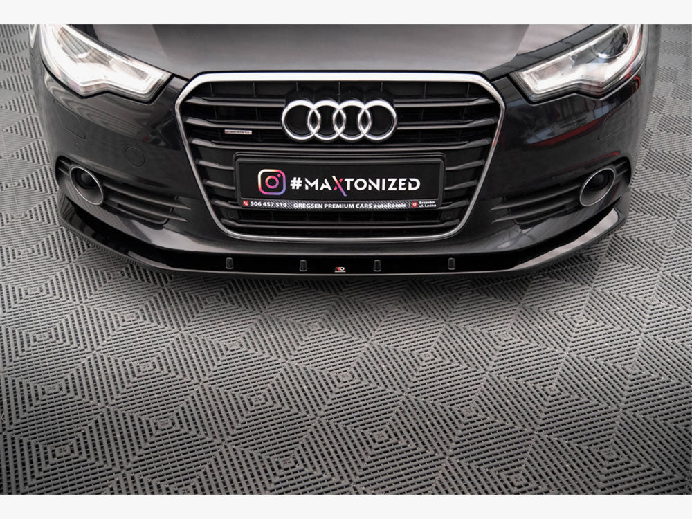 Maxton Design Front Splitter V.3 Audi A6 C7 - AU-A6-C7-FD3G - Image 3