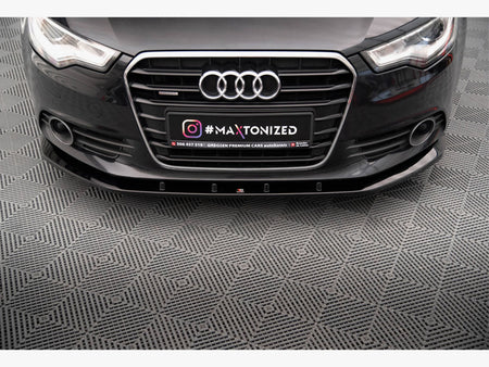Maxton Design Front Splitter V.3 Audi A6 C7 - AU-A6-C7-FD3G - Image 3
