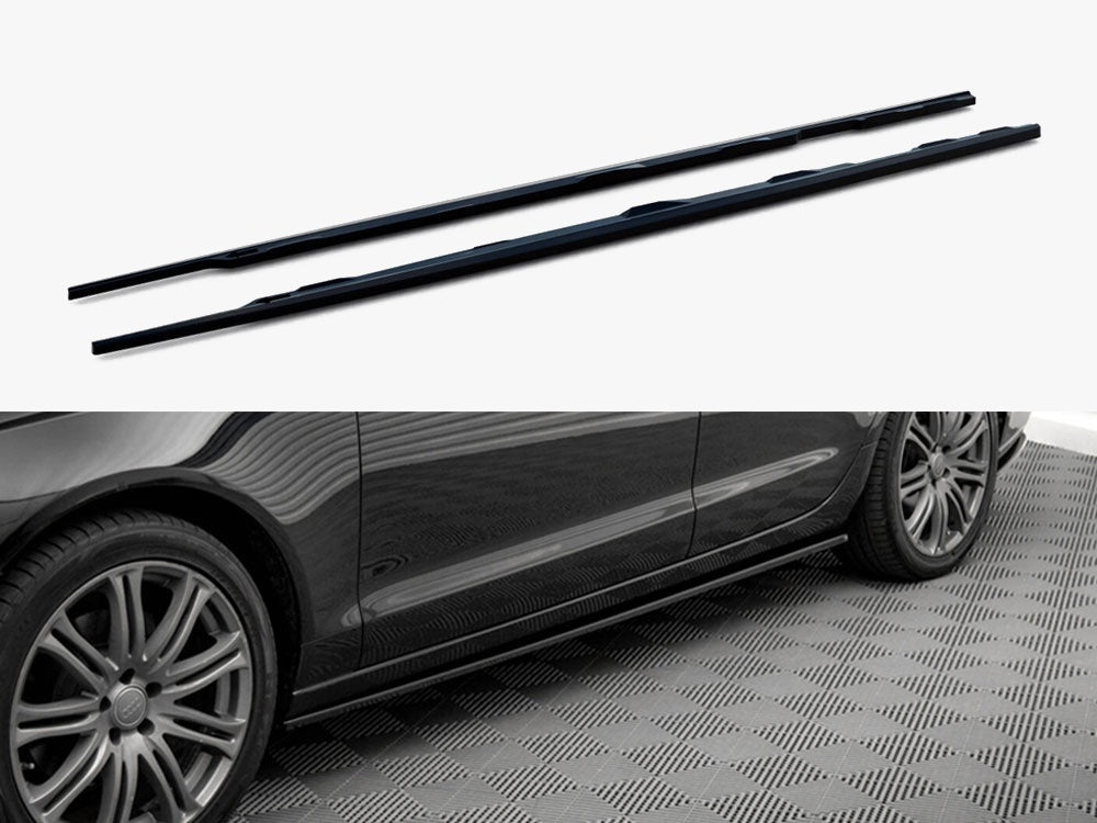 Maxton Design Side Skirts Diffusers V.2 Audi A6 C7 - AU-A6-C7-SD2G - Image 1