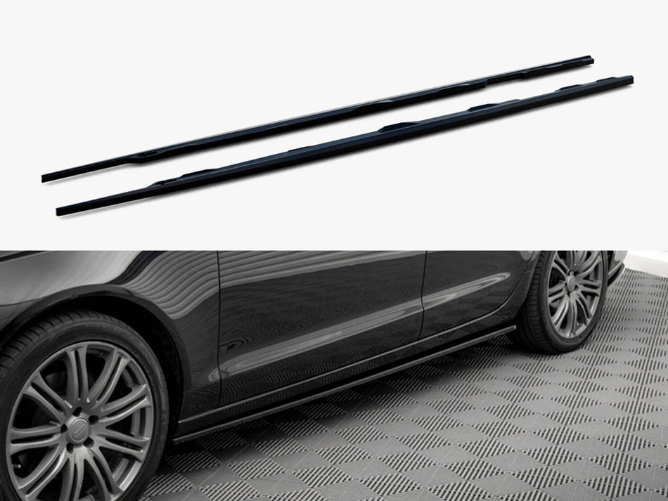 Maxton Design Side Skirts Diffusers V.2 Audi A6 C7 - AU-A6-C7-SD2G - Image 1