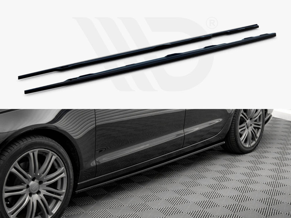 MAXTON DESIGN Side Skirts Diffusers V.2 Audi A6 C7