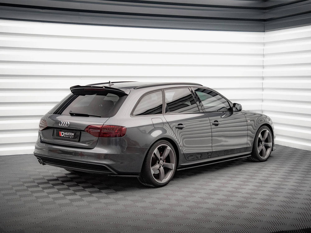 Maxton Design Spoiler CAP Audi A4 S-Line / S4 Avant B8 Facelift - AU-A4-B8F-SLINE-AV-CAP1G - Image 2