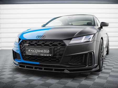 Maxton Design Front Splitter V.1 Audi TT S / TT S-Line 8S Facelift - AU-TT-3F-S-FD1G - Image 2