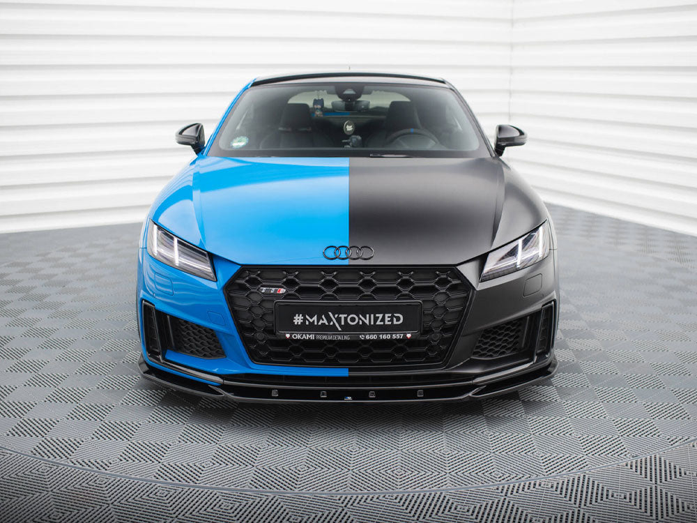 Maxton Design Front Splitter V.2 Audi TT S / TT S-Line 8S Facelift - AU-TT-3F-S-FD2G - Image 3