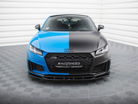 Maxton Design Front Splitter V.2 Audi TT S / TT S-Line 8S Facelift - AU-TT-3F-S-FD2G - Image 3