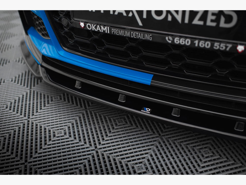 Maxton Design Front Splitter V.2 Audi TT S / TT S-Line 8S Facelift - AU-TT-3F-S-FD2G - Image 4