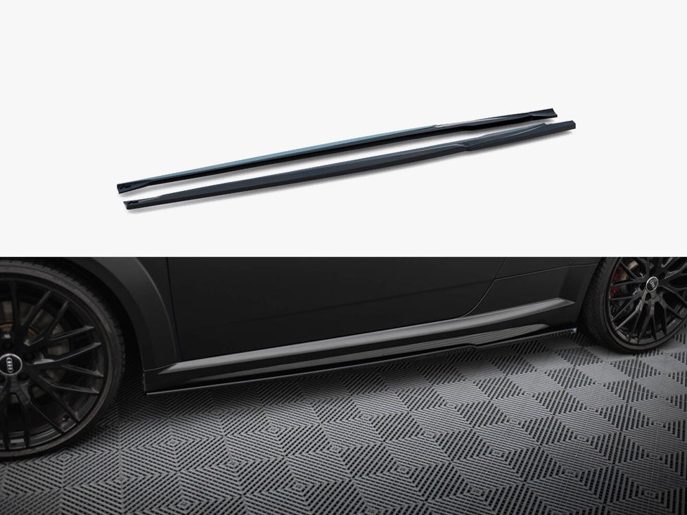 Maxton Design Side Skirts Diffusers Audi TT S / TT S-Line 8S Facelift - AU-TT-3F-S-SD1G - Image 1