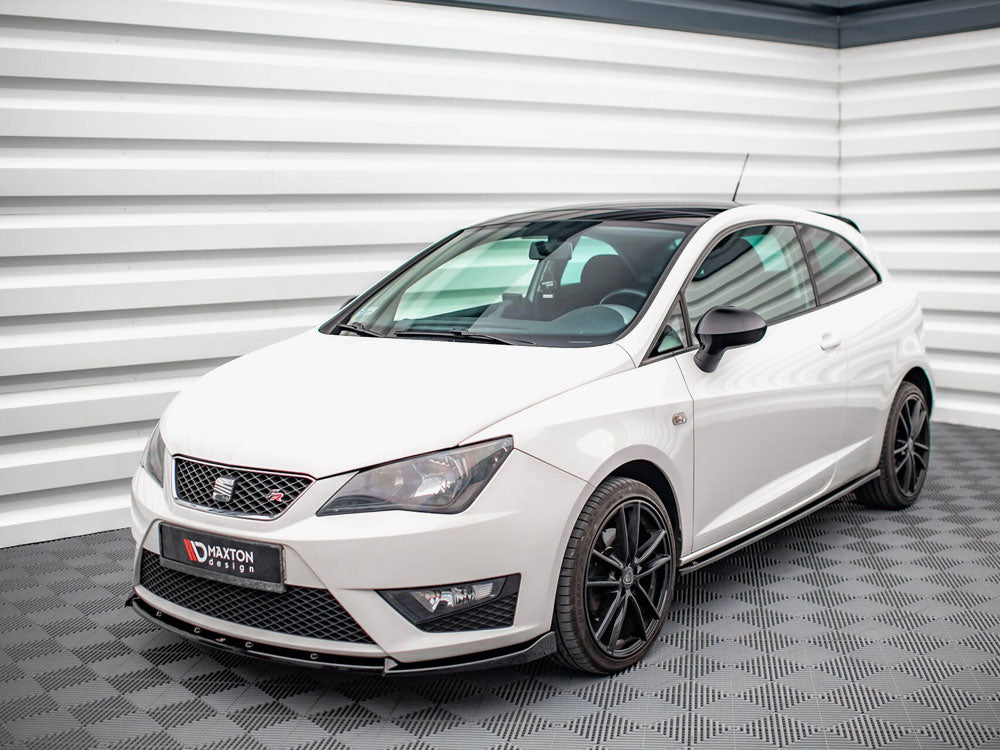 Maxton Design Front Splitter V.2 Seat Ibiza FR SC Mk4 Facelift - SE-IB-4F-FR-SC-FD2G - Image 2