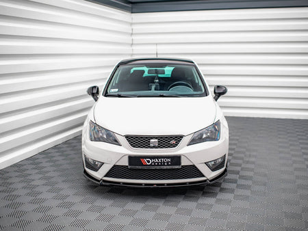 Maxton Design Front Splitter V.2 Seat Ibiza FR SC Mk4 Facelift - SE-IB-4F-FR-SC-FD2G - Image 3