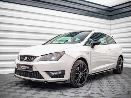 Maxton Design Front Splitter V.1 Seat Ibiza FR SC Mk4 Facelift - SE-IB-4F-FR-SC-FD1G - Image 2
