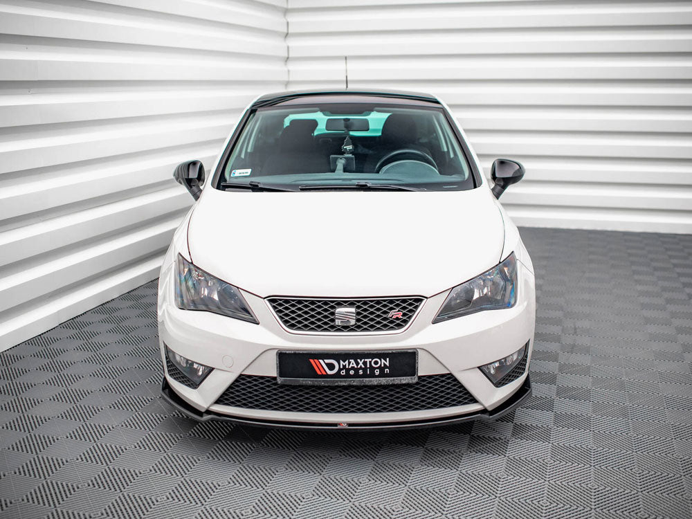 Maxton Design Front Splitter V.1 Seat Ibiza FR SC Mk4 Facelift - SE-IB-4F-FR-SC-FD1G - Image 3