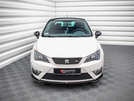 Maxton Design Front Splitter V.1 Seat Ibiza FR SC Mk4 Facelift - SE-IB-4F-FR-SC-FD1G - Image 3