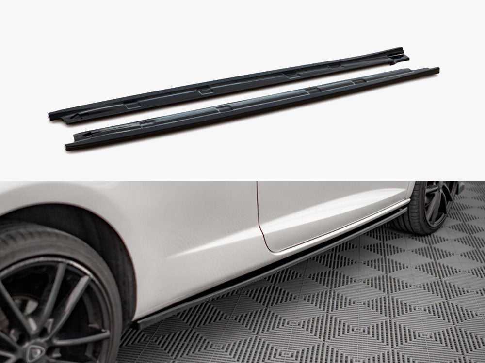 Maxton Design Side Skirts Diffusers Seat Ibiza FR SC Mk4 Facelift - SE-IB-4F-FR-SC-SD1G - Image 1