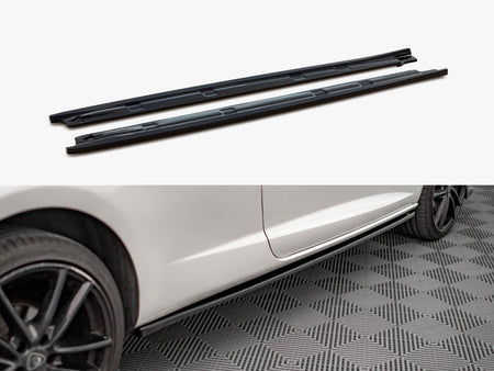 Maxton Design Side Skirts Diffusers Seat Ibiza FR SC Mk4 Facelift - SE-IB-4F-FR-SC-SD1G - Image 1