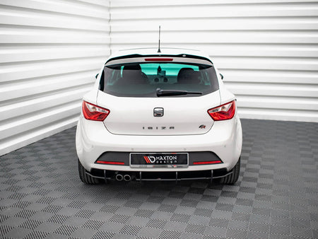 Street PRO Rear Diffuser Seat Ibiza FR SC Mk4 Facelift - Black-Red