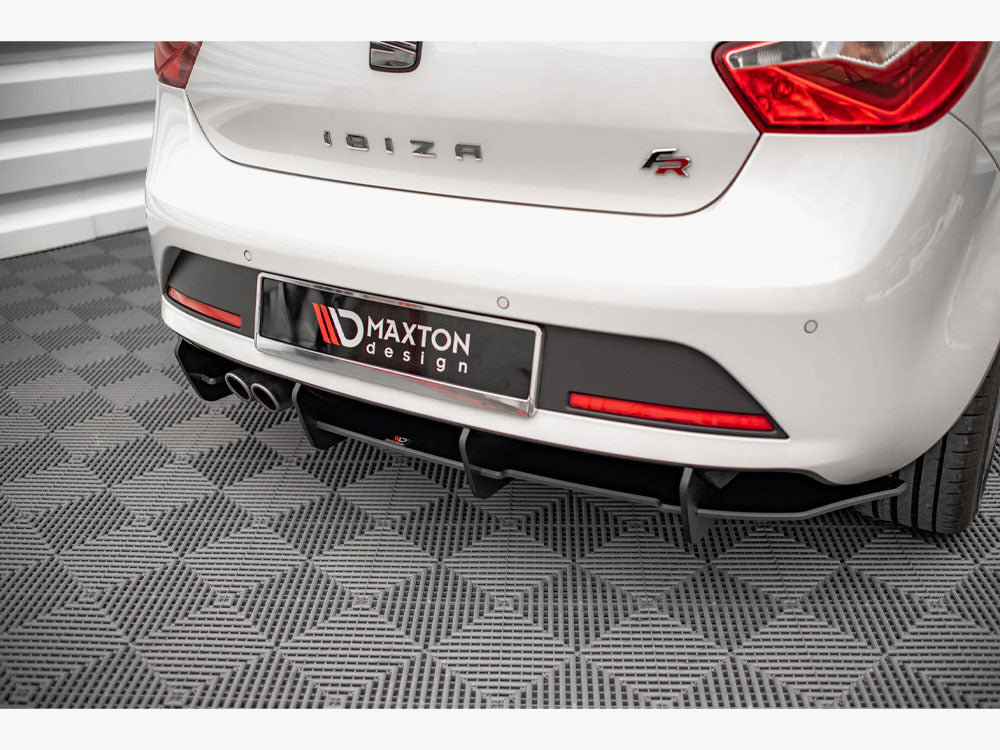 Maxton Design Street PRO Rear Diffuser Seat Ibiza FR SC Mk4 Facelift - SEIB4FRSCCNC-RS1B - Image 4