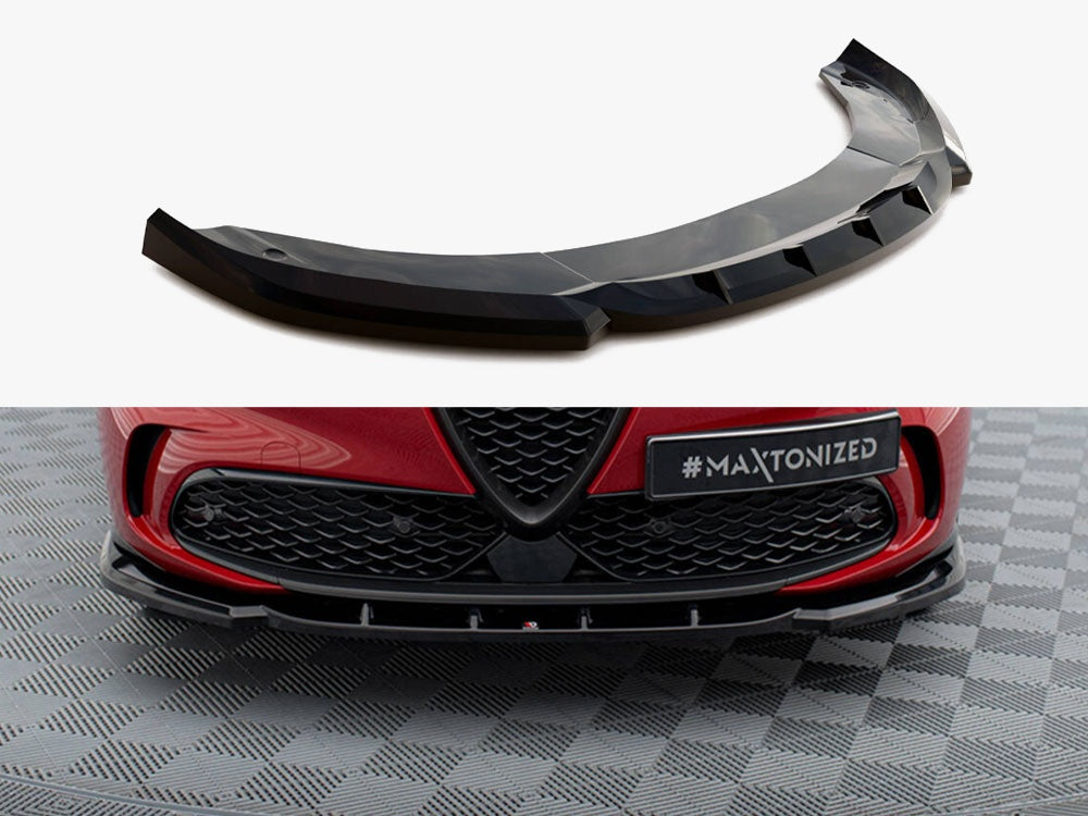 Maxton Design Front Splitter V.2 Alfa Romeo Tonale Mk1 - AL-TO-1-FD2G - Image 1
