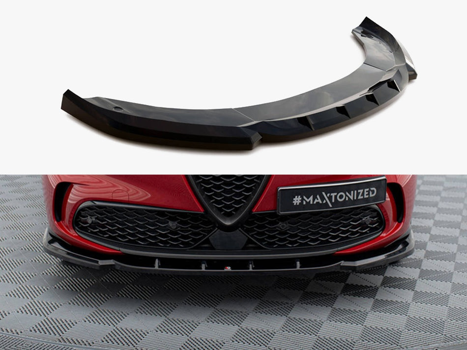 Maxton Design Front Splitter V.2 Alfa Romeo Tonale Mk1 - AL-TO-1-FD2G - Image 1